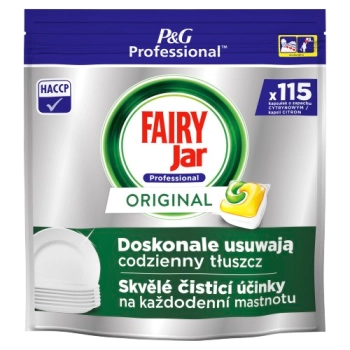 Fairy Professional All-in-One Lemon 115 kapsułek do zmywarki – paleta 144 szt.